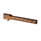 Full-Size Long Unthreaded Spiral Fluted Bronze Barrel (DR920L) - Image 2