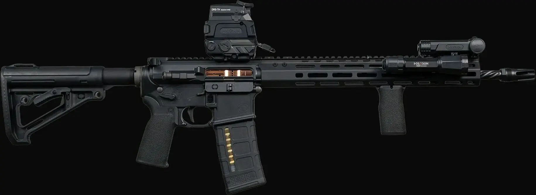 Shadow Systems U526 16-inch rifle with Holosun red dot and weapon light