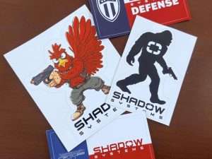 Shadow Sticker 4-Pack