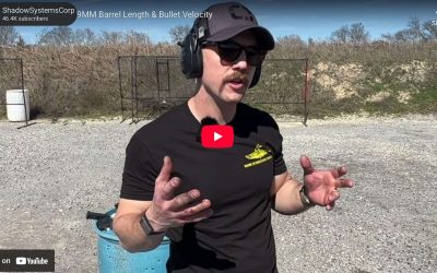 Technical Tuesday: 9MM Barrel Length & Bullet Velocity