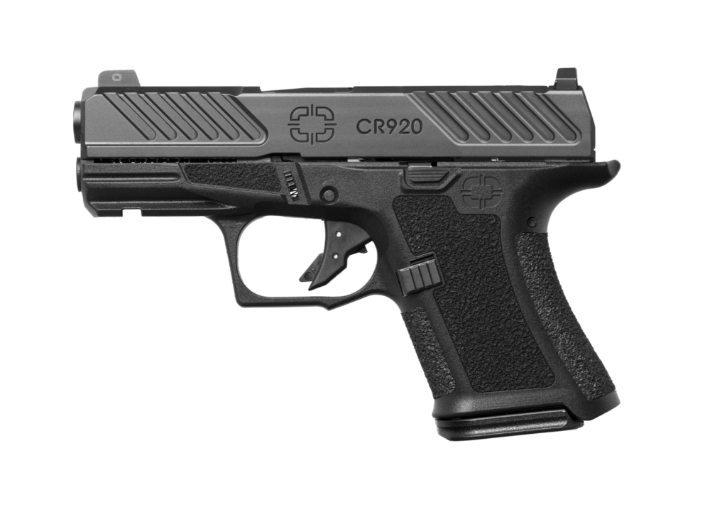 CR920 Combat Dovetail Non-Optic – Unthreaded Black Barrel – Shadow Systems